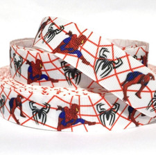 GROSGRAIN RIBBON 5/8", 7/8", 1.5"  3" Heroes Spiderman Printed
