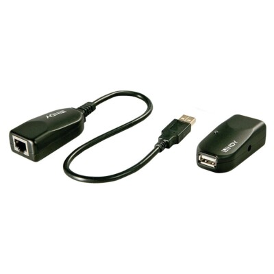 LINDY 42693 Cat.5e/Cat.6 USB 2.0 Extender 50m - Neuware