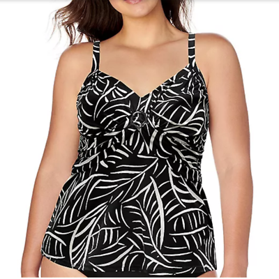 trimshaper control tankini swimsuit top