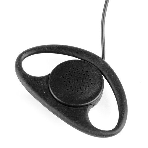 3.5mm D-Shape Jack Listen Only Earpiece Headset For Two Way Radios Walkie Radio - Zdjęcie 4 z 7