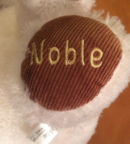 Barnes And Nobles Plush Dog Named Noble 12" - Picture 6 of 6
