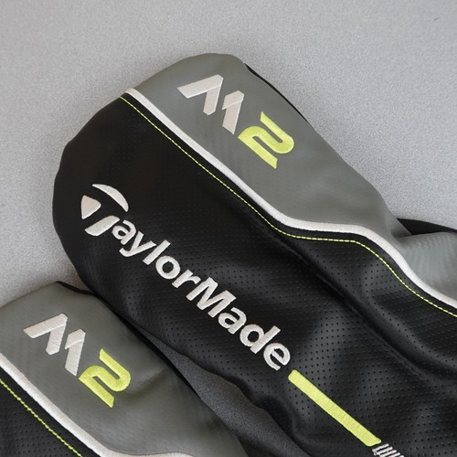 Taylormade M2 Driver and Fairway Wood Headcovers Black Lot of 3 Good - Picture 2 of 7