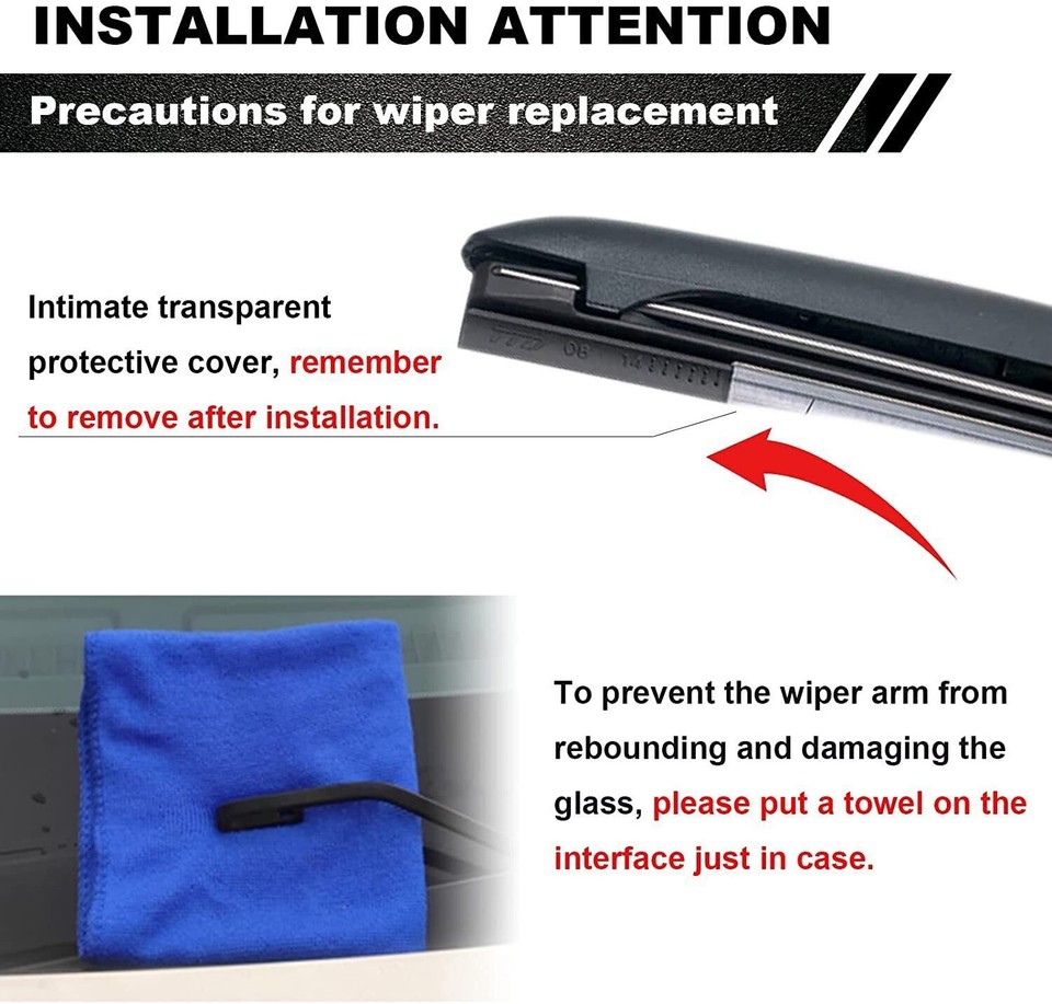 27"&27" Windshield Wiper Blades For MercedesBenz CL55 AMG CL63 AMG