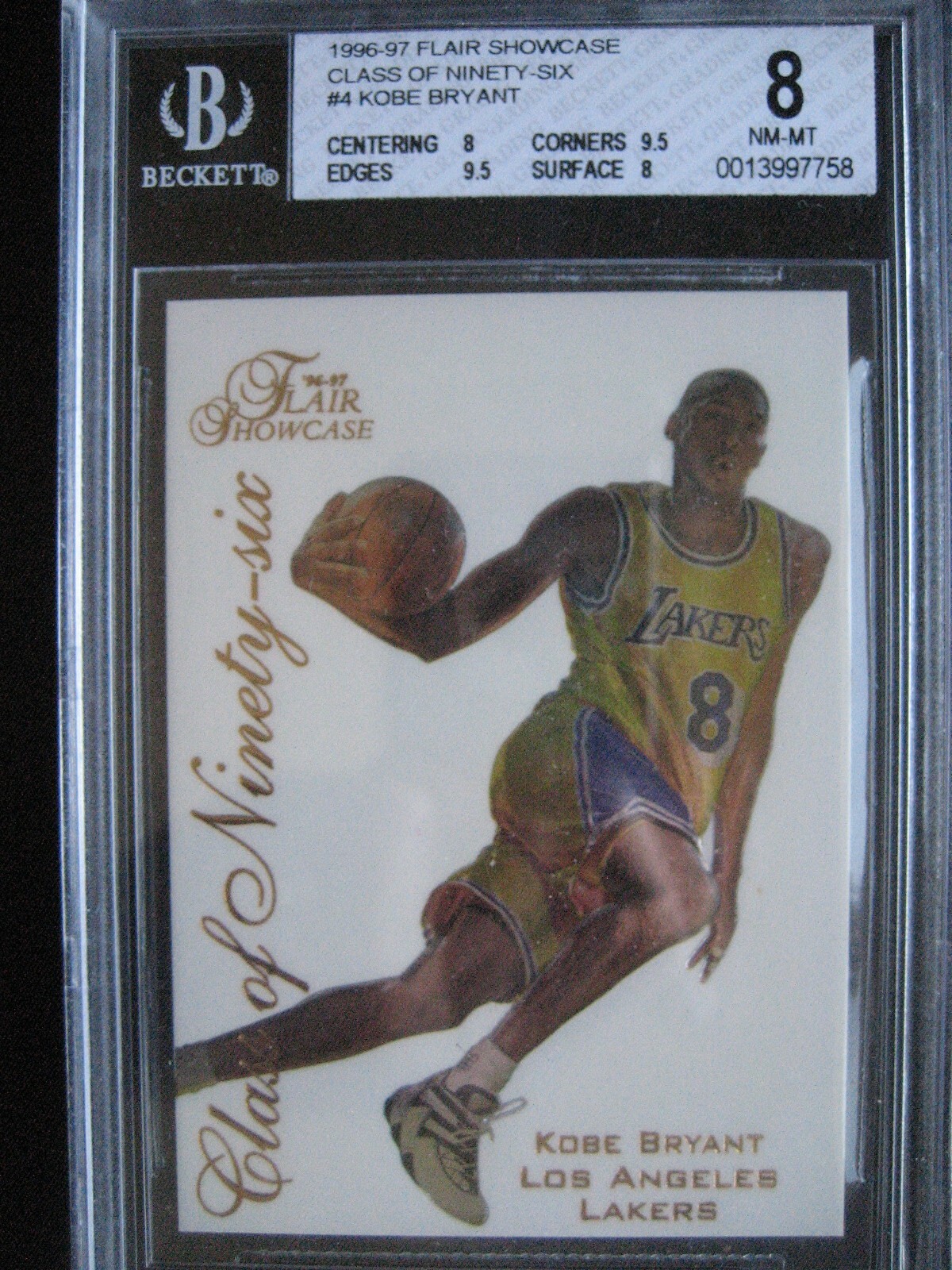 1996-97 Flair Showcase #4 Class of 96'