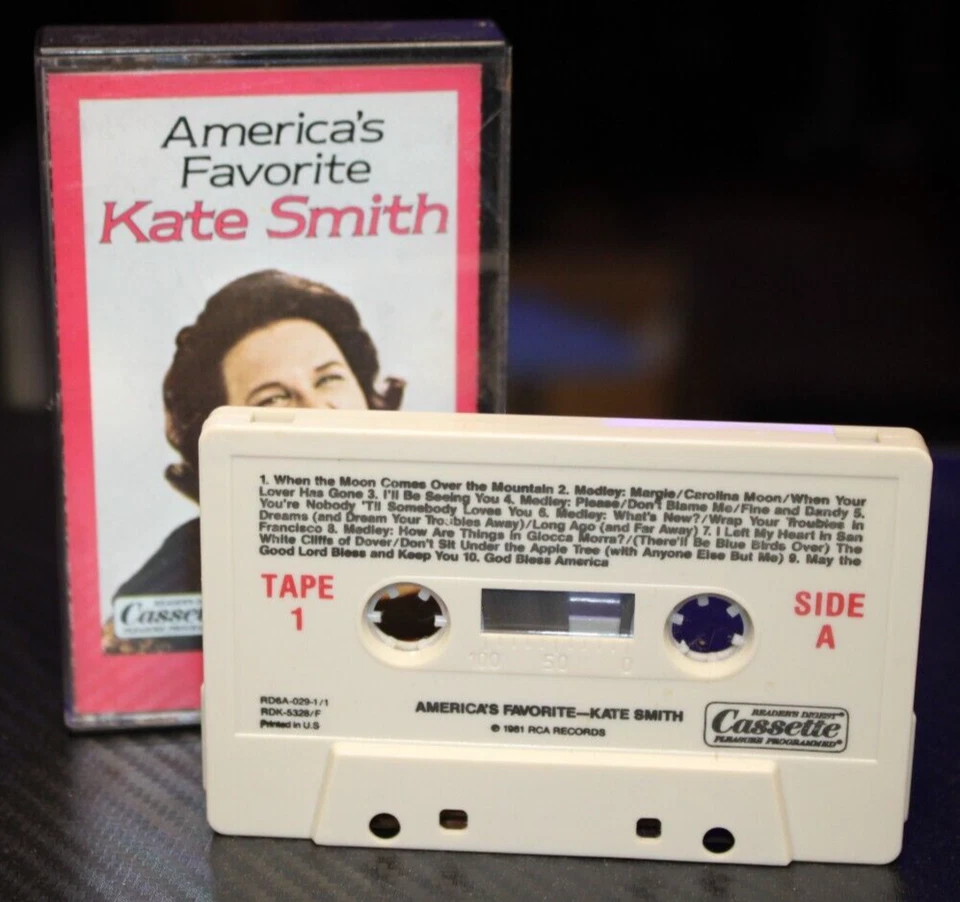 Kate Smith – America’s Favorite – Audio Cassette (1983) – Reader’s Digest Foto 3 de 4