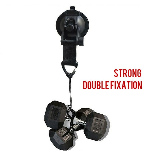 Heavy Duty Suction Cup Anchor With Securing Hook Tie Down Camping Tarp 8x - Picture 6 of 9