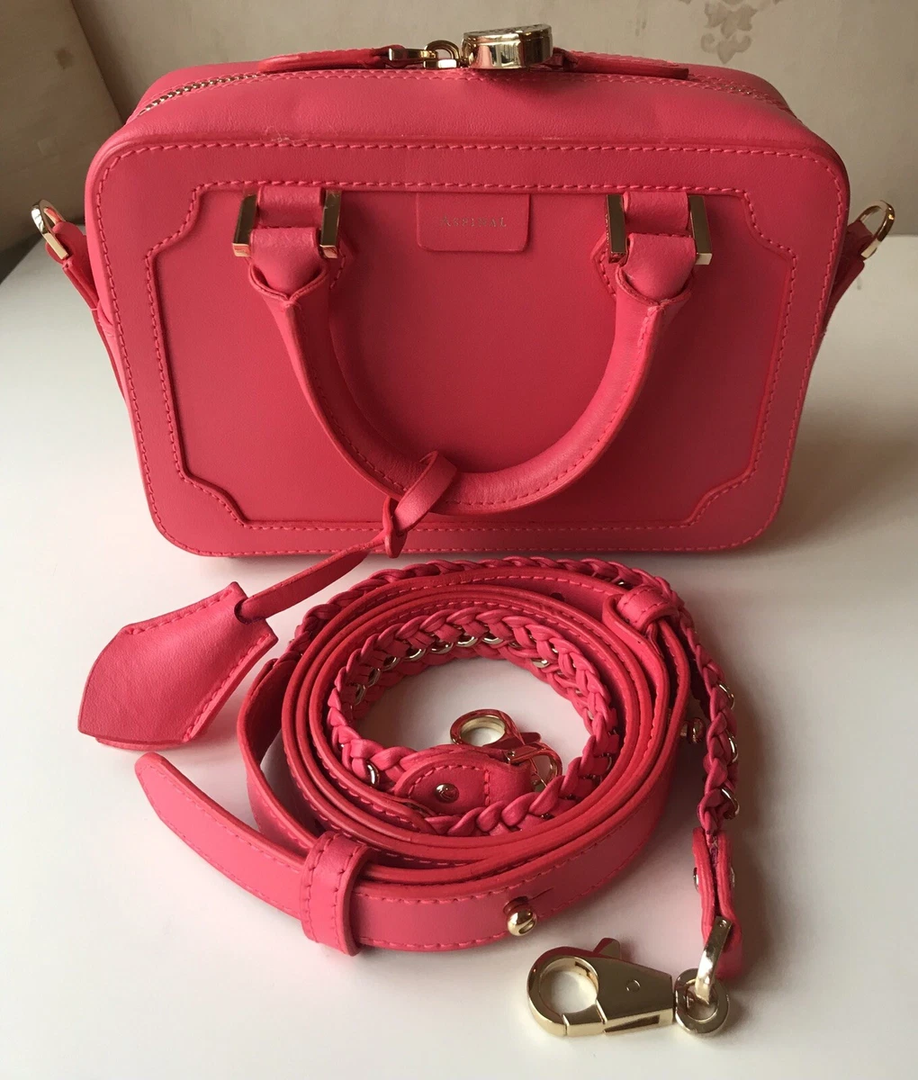 Aspinal of London Pink Designer Mini Bag