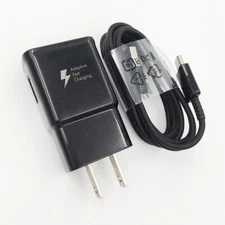 For Samsung Adaptive Fast Charger Kit Android Wall Power Block USB Type C Cable