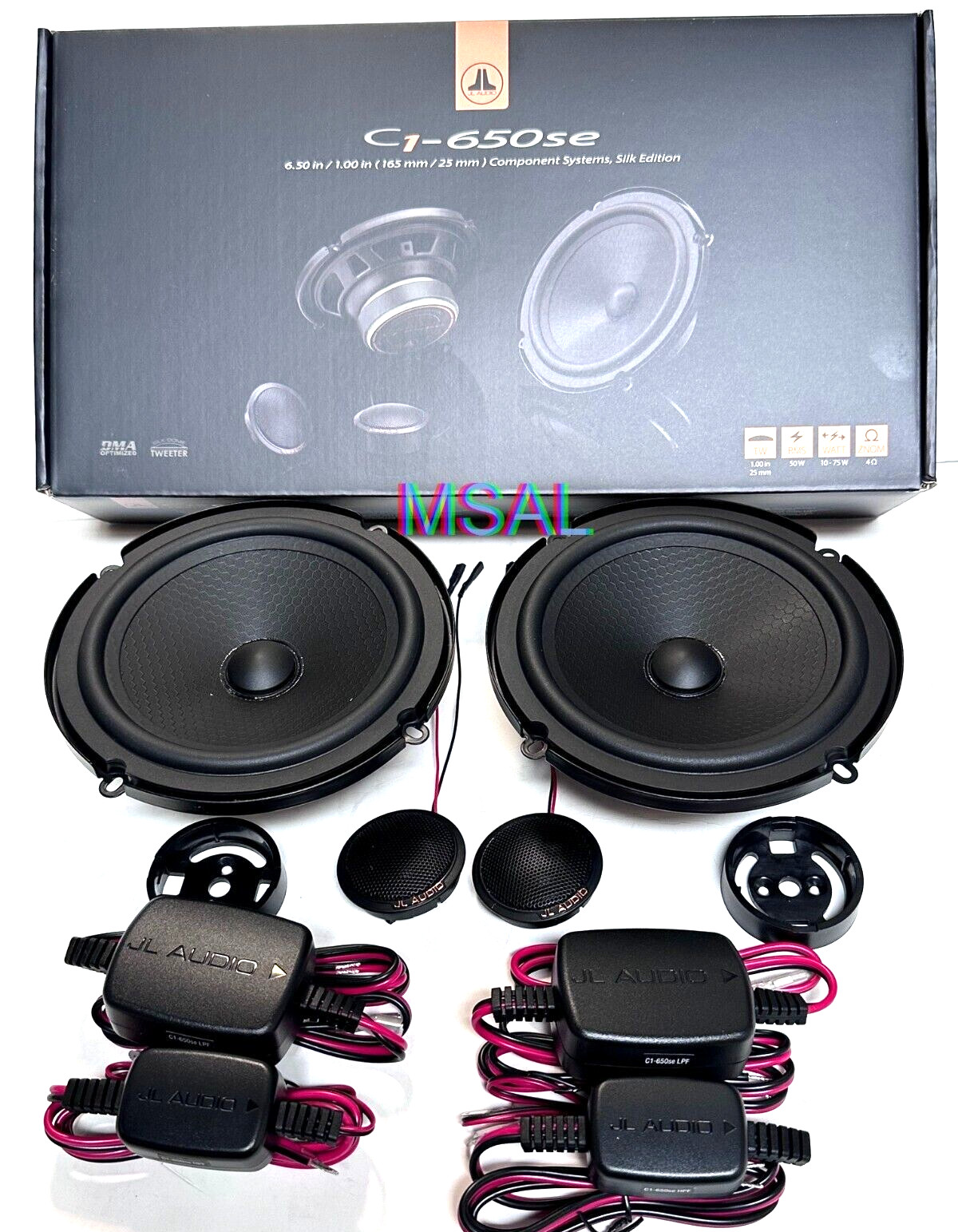 JL Audio C1-650se C1 Series 6-1/2" component speaker system 