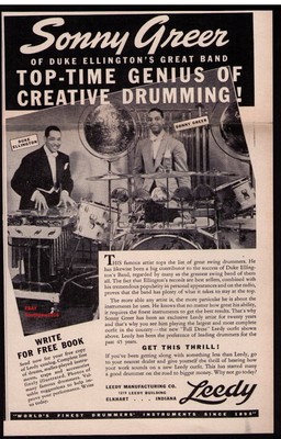 1940 Leedy Drum Sonny Greer Duke Ellington S Band Vintage Print Advertisement Ebay Achetez les vinyles, cds de sonny greer, et plus encore sur la marketplace discogs. ebay