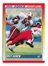 1990 Score - #293 Ray Agnew (RC)