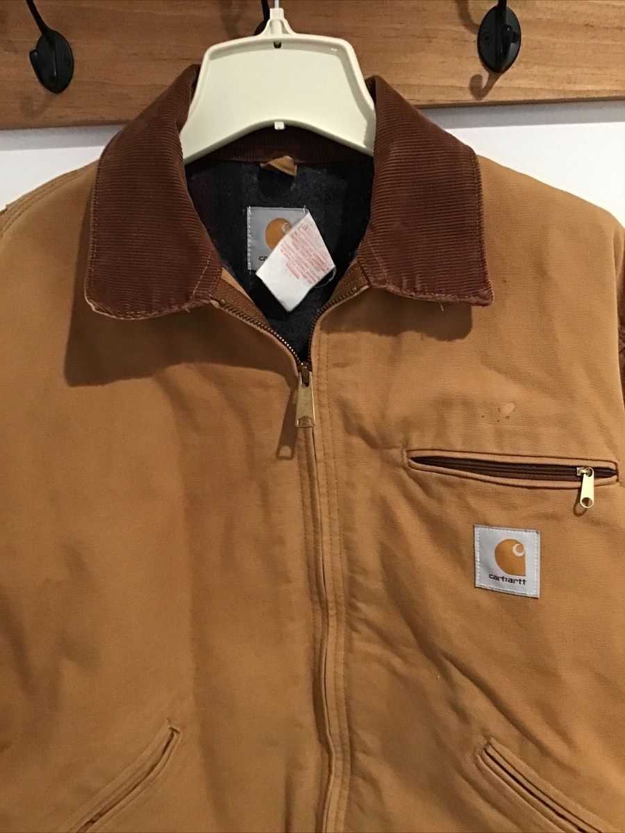 men's carhartt detroit jacket vintage
