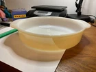 Vintage Fire King #450 Peach Luster 8 Inch Baking Dish