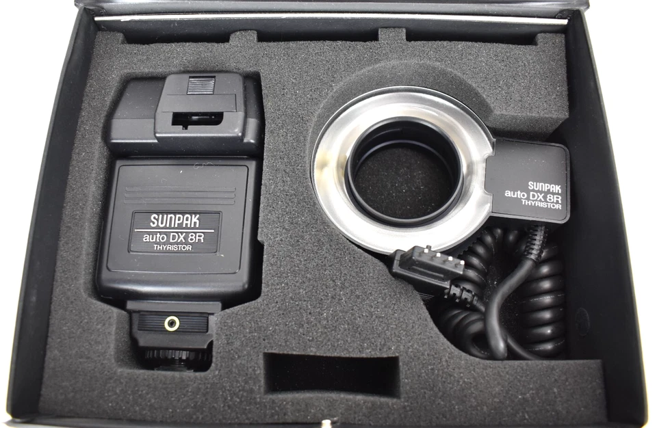 Sunpak Auto DX 8R Thyristor Hot Shoe Mount Ring Light Flash For Canon- CA-1D - Image 3 of 4