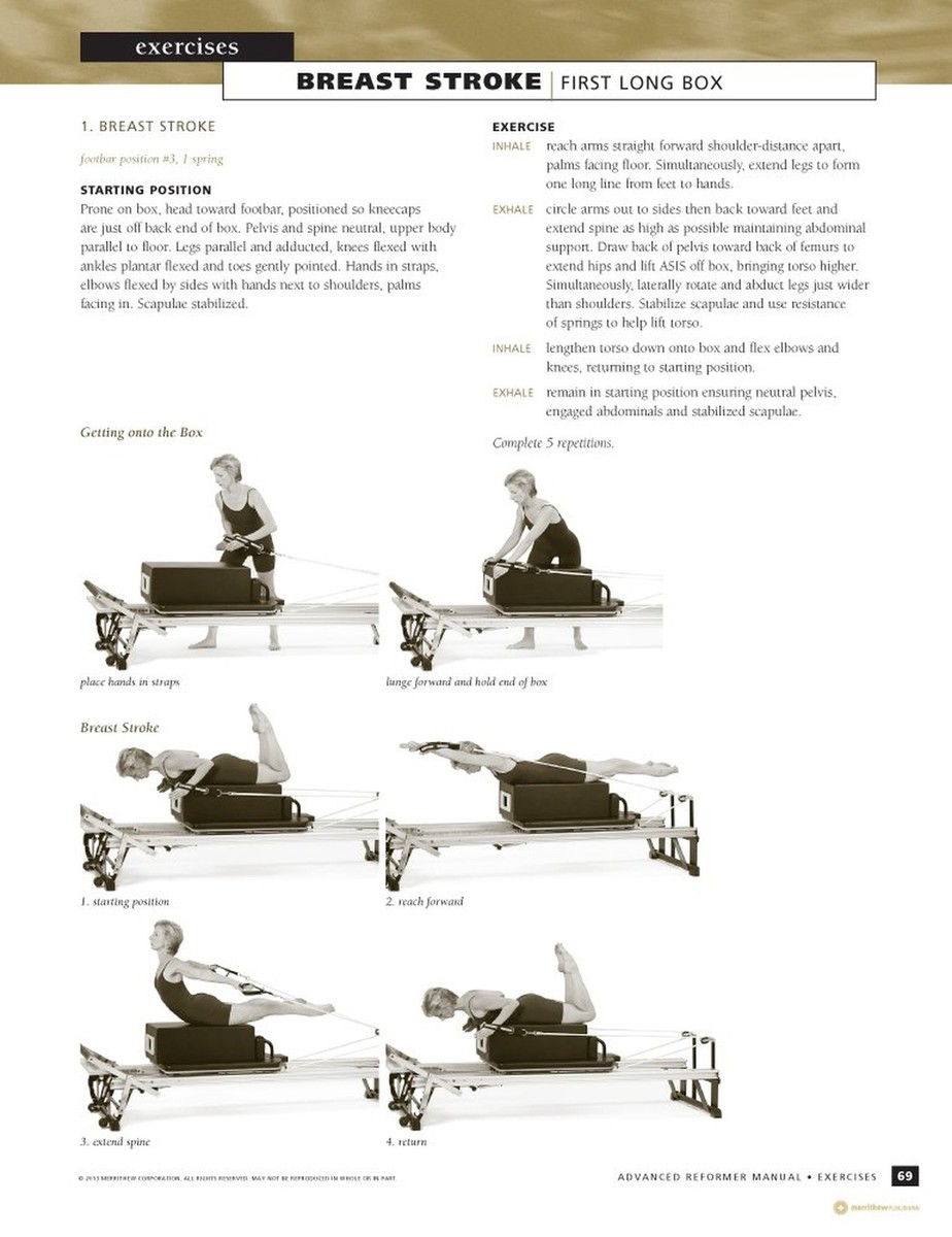 STOTT PILATES Manual - Advanced Reformer, 2nd Edition