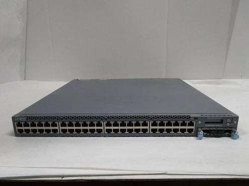 Juniper EX4300-48P 48-Port With Uplink Module EX-UM-4X4SFP and Dual PSU