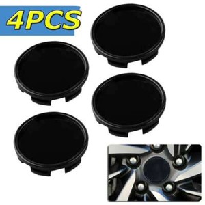 4-Pack Universal Gray Wheel Hub Center Caps – 165x137 Mm, No Logo, Easy Snap-On 3 thumbnail image