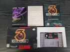 Mortal Kombat 3 Super Nintendo SNES Complete In Box CIB Near Mint W/ Reg Poster