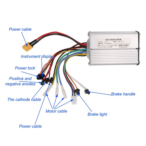 Electric Scooter Controller Intelligent Brushless Motor Controller 48V 20A ZO - Picture 24 of 24
