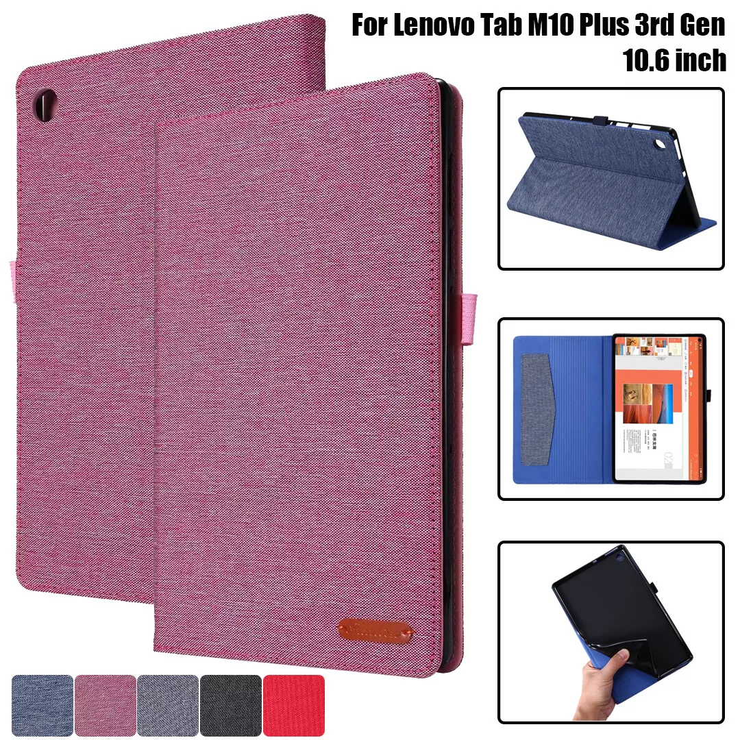 Card Holder Protective Case Cover For Lenovo Tab M10 Plus 3rd Gen 10.6'' Tablet