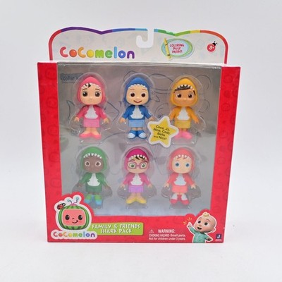 Cocomelon Family & Friends Shark Pack New Sealed