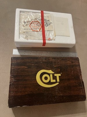 Colt Factory Original Python 2.5, 3, Or 4 Inch Box with Paperwork - No Manual