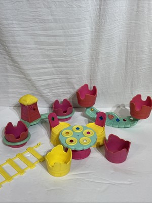 VINTAGE TREASURE TROLLS ACE NOVELTY TEETER TOTTER Tree House Picnic Ladder Gems