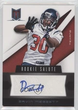 2012 Panini Momentum Rookie Salute Signatures 69/99 Davin Meggett Auto RC 2a8