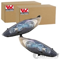 2X VAN Wezel H7/H1 Scheinwerfer SET Links+Rechts Passend FüR Ford Fiesta