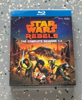 STAR WARS REBELS | Season 1-4 | BLU-RAY | Brand New | Free shipping | English