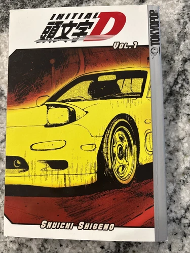 Initial D Volume 1 Manga English Shuichi Shigeno TOKYOPOP 2003