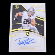 2024 Panini Immaculate DYLAN LAUBE SP Rookie Card Autographs /99 #RA-DLE. rookie card picture