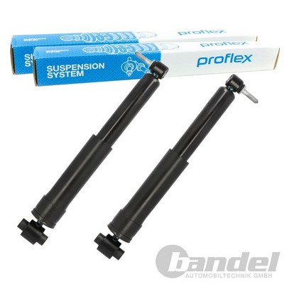 2x PROFLEX GASDRUCK STOßDÄMPFER HINTEN passend für RENAULT GRAND SCÉNIC III 3