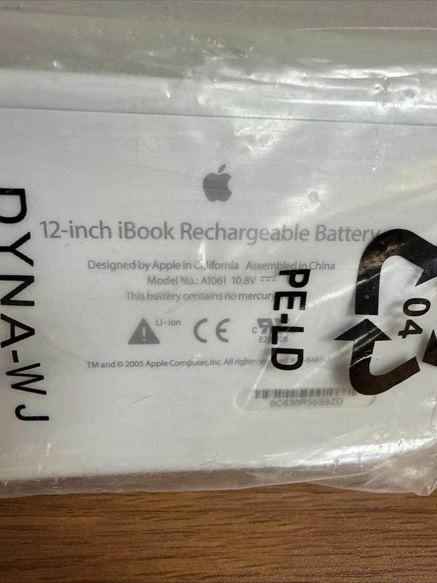 apple ibook g4 battery products for sale | eBay