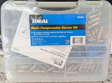 Ideal 33-620 Coax Indoor/Outdoor Basic Compression Starter Kit Brand New Sealed