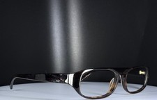 VTG ANNE KLEIN Brown Tortoise Womens Rectangle Full Rim Eyeglasses FRAMES ONLY