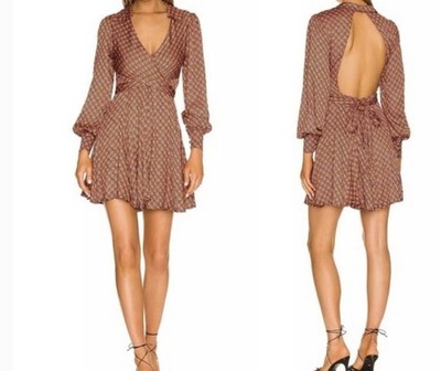Free People It Take Two Wrap Dress Womens Small NEW with Tags