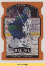 2020-21 Upper Deck Allure Rookie Orange Slice Michael DiPietro #93 READ t7o