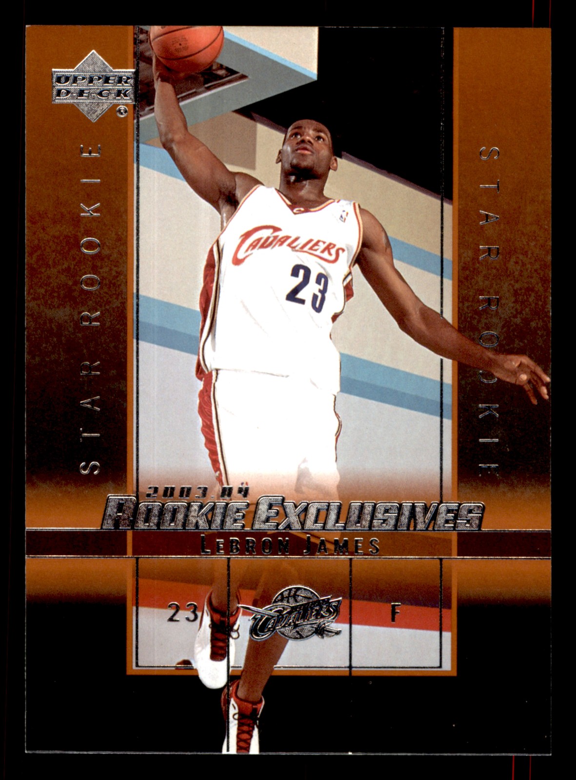 LeBron James 2003 Upper Deck Rookie Exclusives #1 Base Price Guide