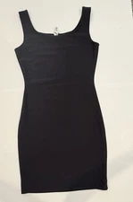 Maidenform Flexees Shapewear Bodycon Dress XL black 