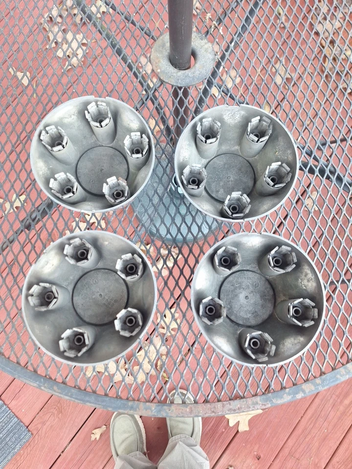 Tapas centrales Ford Ranger Explorer 1995-2001 usadas 4 piezas desgaste normal Foto 3 de 3