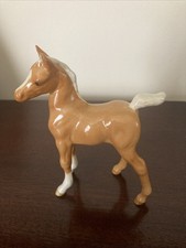 Lovely Vintage Beswick Palomino Arab Foal Model No 1407 Figurine Unboxed SU05