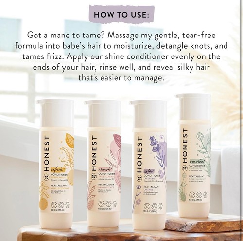 The Honest Company Honest Conditioner Ultra Calming Natural Dreamy Lavender - Bild 5 von 7