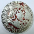 1956 Franklin Silver Half Dollar 90% Silver US Coin Circulated #6361