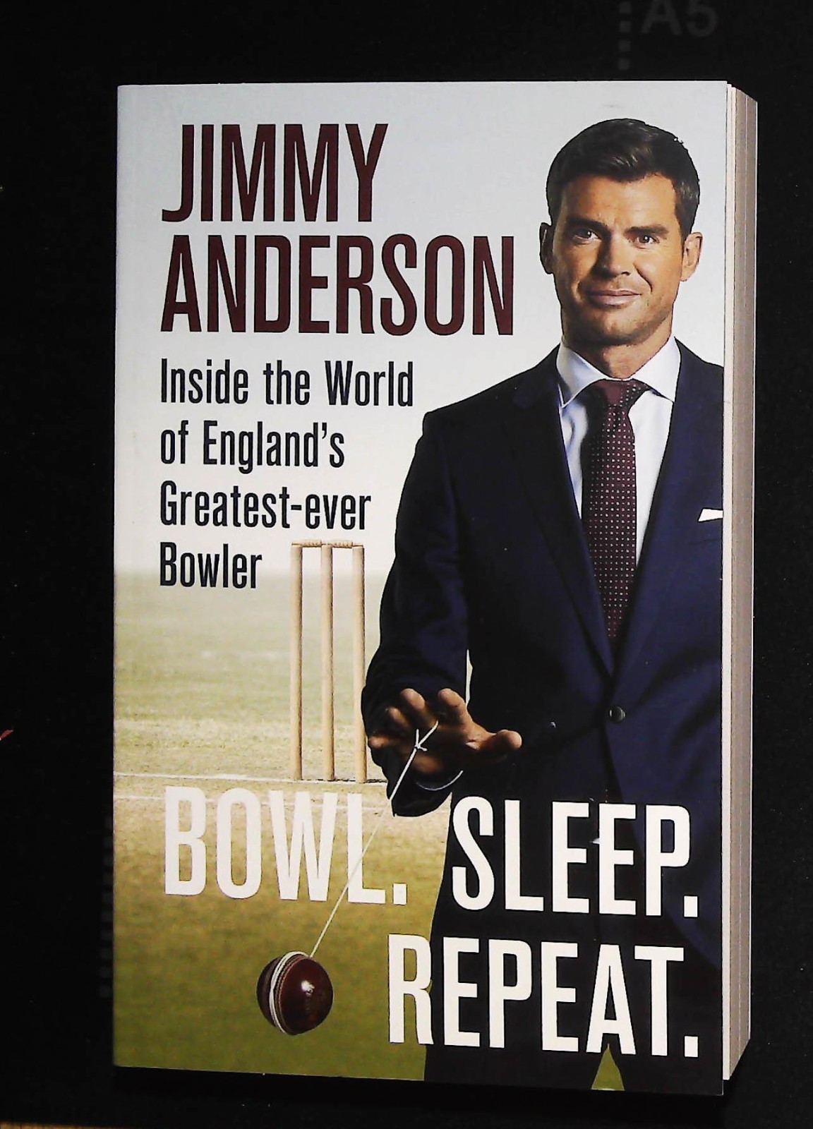 Jimmy Anderson Bowl Sleep Repeat Inside World of England's Greatest-Ever Bowler