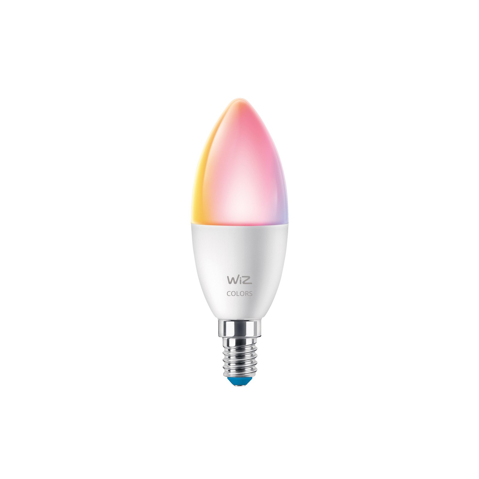 Смарт-часы WIZ C37 E14 с возможностью настройки белого и цветного освещения, 16 миллионов долларов. Farben + RGB