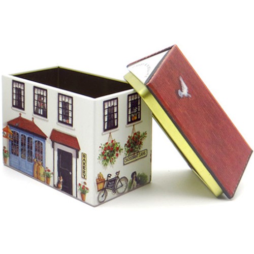 DANA KUBICK METAL TIN BOX Home Christmas Hanging Keepsake Storage Trinket Gift - Picture 6 of 22