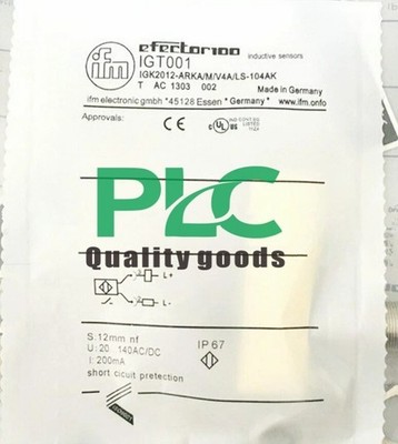 IGT001 1PCS Brand New IFM IGT001 Proximity Switch Sensor  Fast Shipping #qm