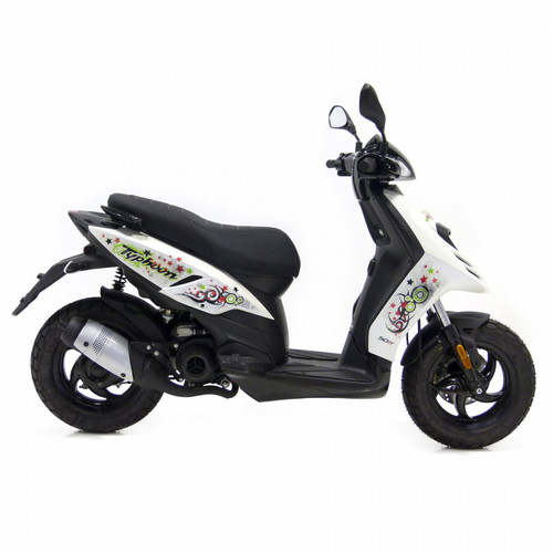 Escape Completo Leovince Touring Acero Piaggio Typhoon 50 2002 > 2008 - Imagen 1 de 3