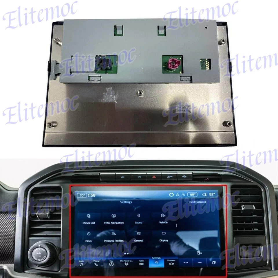 ML3T-18B955-AF Pantalla Táctil 12" para Ford Bronco Navi SYNC4 2021-2024 Foto 2 de 4